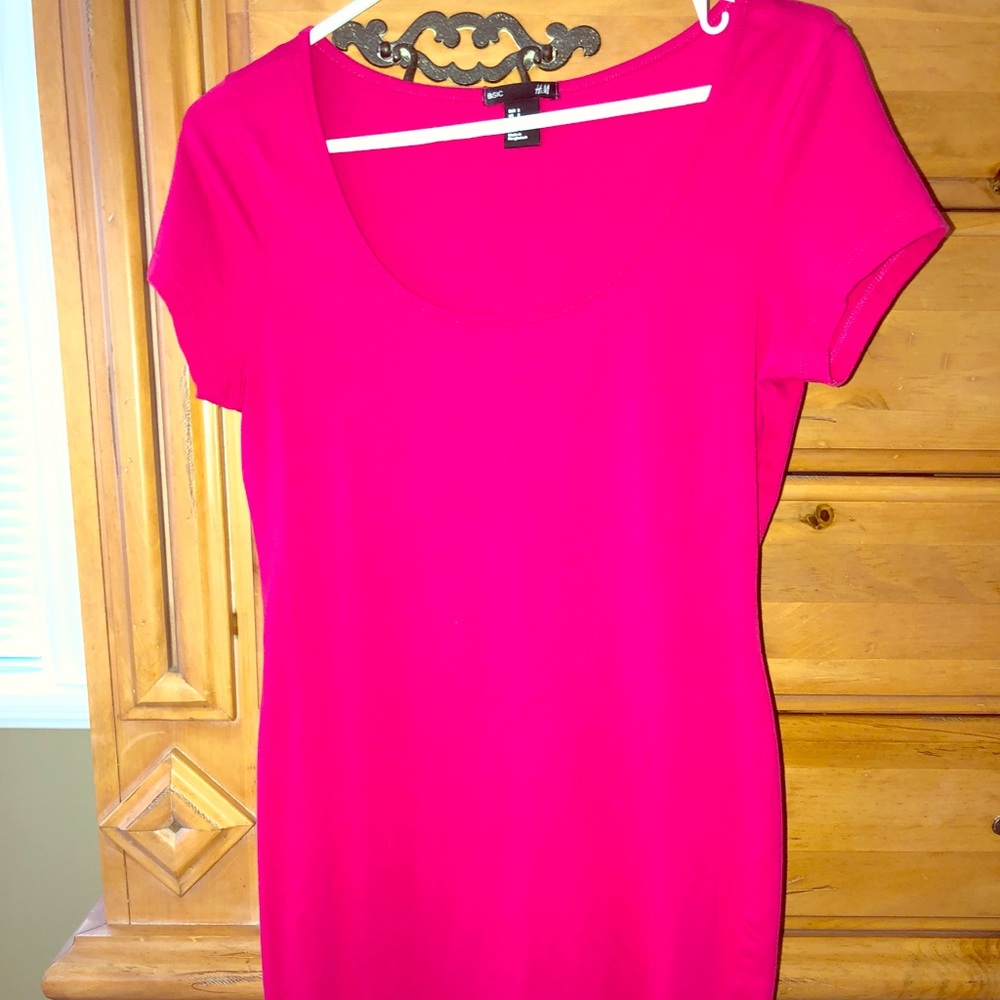 Pink T-Shirt dress